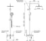 Душевой комплект REMER Dream D34A8MPUFM25T 6