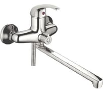 Смеситель для ванны INGROSSO гусак L 30 см, картридж 40мм 222-04 УТ-00041681