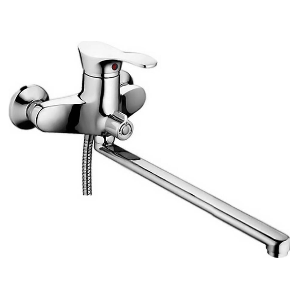 Смеситель для ванны INGROSSO гусак L 40 см, картридж 40мм 222-01 УТ ...