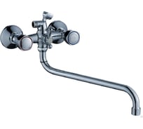 Смеситель для ванны INGROSSO гусак, S 40 см, шаровое переключение 222-66 УТ-00041650