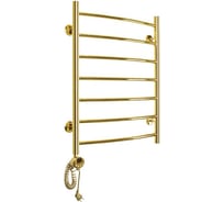 Электрический полотенцесушитель Domoterm Калипсо П7 500x700 EL золото