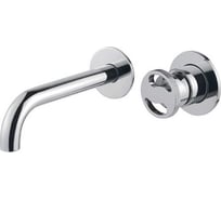 Смеситель для раковины Migliore REVERSA скрытого монтажа моноком., настенный, на 2 отверстия, излив L19 см, хром 28189