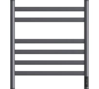 Электрический полотенцесушитель Point Селена п6 500x600, диммер справа, графит премиум PN16856GR
