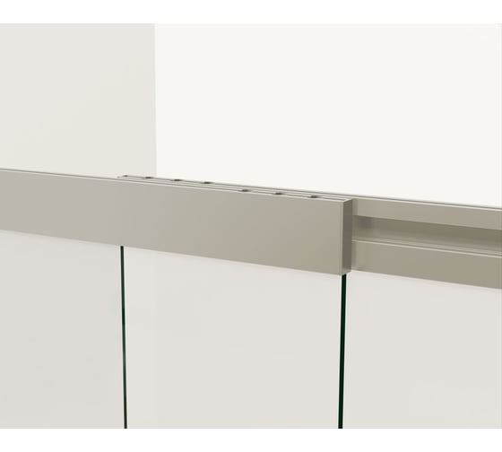 Душевая шторка на ванну VINCEA 1000x1450, хром, стекло прозрачное VSB-1E100CL