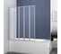 Душевая шторка на ванну VINCEA 1200x1400, хром, стекло прозрачное VSB-32120CL 1