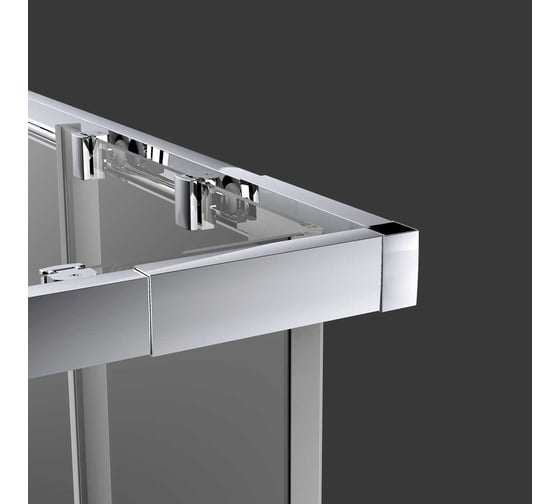 Душевой уголок VINCEA Rapid 900-1000x900-1000, хром, стекло прозрачное VSS-3R90/10CL