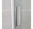 Душевой уголок VINCEA Slim-U 900х900, матовый черный, стекло прозрачное VSP-2SU900CLB 4