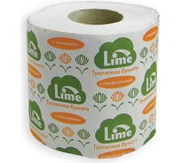 Туалетная бумага в рулоне Lime 1 слой, 29 м, светло-серая, 27 г/м.кв.(-М) 102924 28429538
