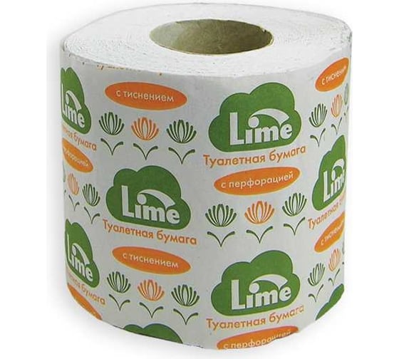 Туалетная бумага в рулоне Lime 1 слой, 29 м, светло-серая, 27 г/м.кв.(-М) 102924
