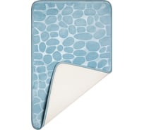 Коврик для ванной EG Еврогарант pietra 50x80 см память, серый 19184