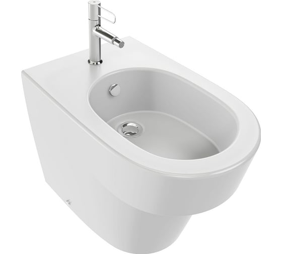Смеситель для биде Jacob Delafon Odeon Rive Gauche корпус хром, ручка медь E21033-CPR-CP 00316604