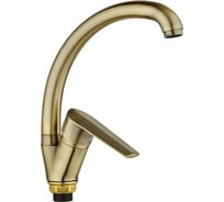 Смеситель для кухни INGROSSO (мойки) высокий излив, картридж 35мм, гайка, бронза 599-227-2 УТ-00041736