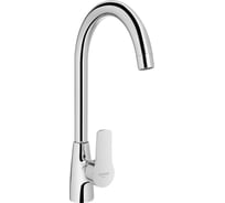 Смеситель для кухонной мойки INVENA VERSO, с изливом umbrella BZ-82-L01-X 210