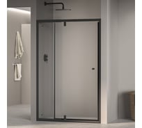 Душевая дверь RGW 80x185 PA-02-B NEW чёрный, прозрачное, 6 мм 77-90 41080208-14