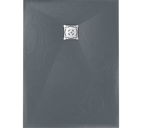 Душевой поддон RGW 70x160x2,5 ST-0167G графитпрямоугольный, диаметр 90 Каменный 16152716-02