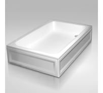 Душевой поддон RGW 80x100x15 h27 B, CL-S прямоугольный, диаметр 60 FW5-5 открытый 16180280-51