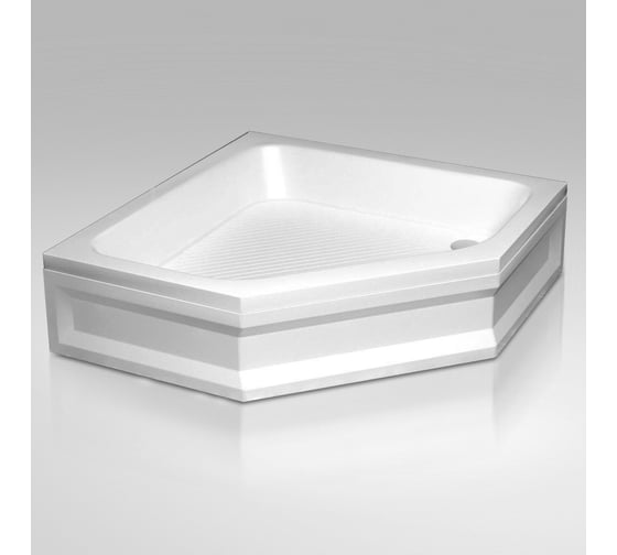 Душевой поддон RGW 80x80x15 h27 BT, CL-S трапеция, диаметр 60 FW5-5 16180588-51 1
