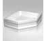 Душевой поддон RGW 80x80x15 h27 BT, CL-S трапеция, диаметр 60 FW5-5 16180588-51 1