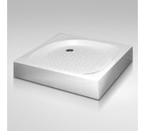 Душевой поддон RGW 90x90x6 h16 LUX, TN квадратный, диаметр 60 FW5-5 литой 16180199-21