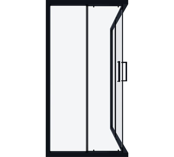 Душевая ширма МАРТ Агат 90x90 см 1365182