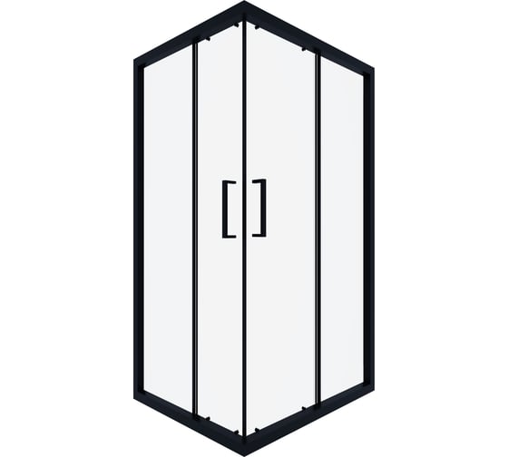 Душевая ширма МАРТ Агат 120x80 см 1365184