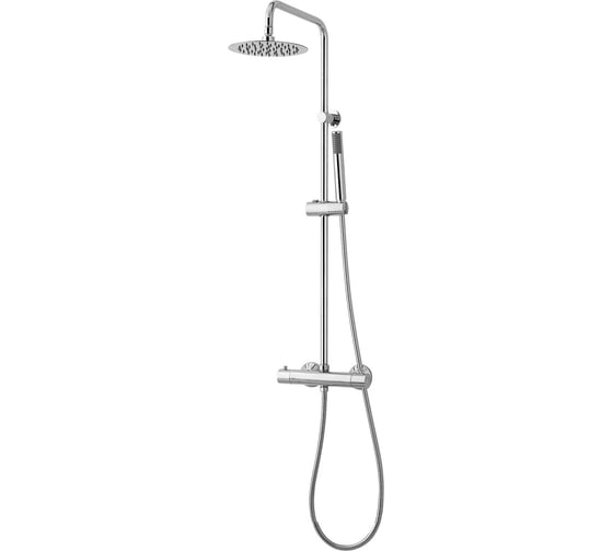 Душевая стойка RGW SP-21 хром, 120x26 головной душ, термостат, ручной душ 21140121-01 1