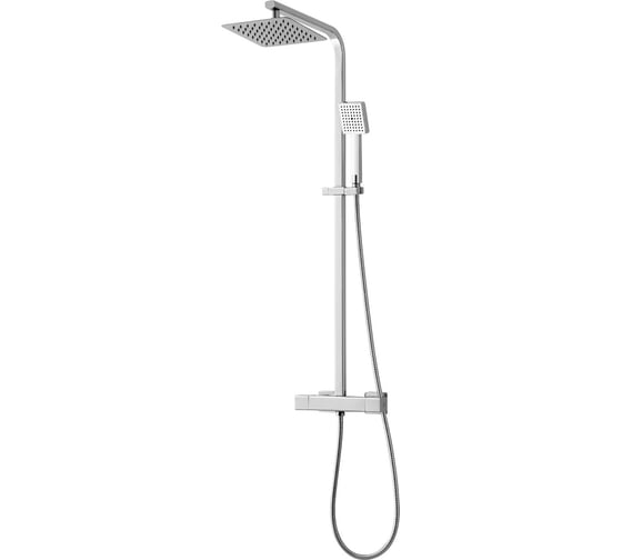 Душевая стойка RGW SP-22 хром, 120x26 головной душ, термостат, ручной душ 21140122-01 1