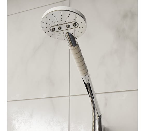 Душевая стойка RGW SP-31 хром, головной душ, смеситель, ручной душ, шланг 1,5 м. 51140131-01