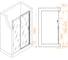 Душевая дверь RGW 120x195 PA-017-B чёрный, прозрачное, 6 мм 350801712-14 4