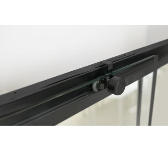 Душевая дверь RGW 140x195 LE-12-B чёрный, прозрачное, 6 мм 34121214-14