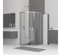 Душевой уголок RGW 90x90x185 CL-54 Полукруг/Хром/Прозрачное/5 мм 32095499-11