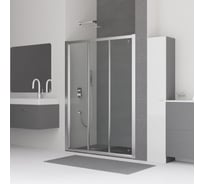 Душевая дверь RGW (76-81)х185 CL-11 хром, шиншилла, 4 мм 04091108-51