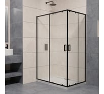 Душевой уголок RGW 80x120x195 PA-040-B Прямоугольный/Чёрный/Прозрачное/6 мм 350804082-14