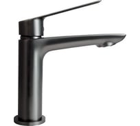 Смеситель для раковины DEMM SLEEK с сливом CLICK CLACK матовый родий 65271.004.RM