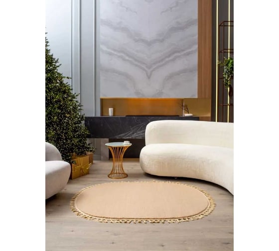 Коврик Arya Home Carolina 60x100 см, капучино 8680943226853