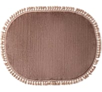 Коврик Arya Home Carolina 80x120 см, коричневый 8680943226914