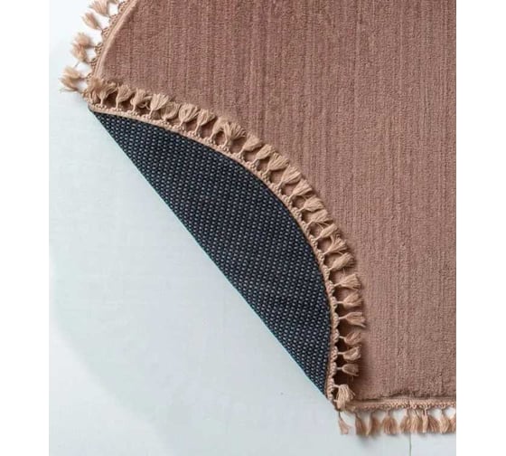 Коврик Arya Home Carolina 80x120 см, коричневый 8680943226914