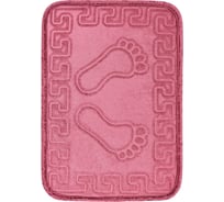 Коврик Arya Home Dayna 40x60 см, розовый 8680943100245