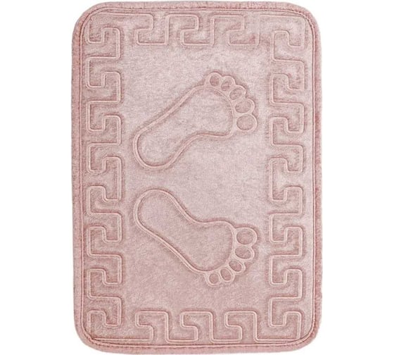 Коврик Arya Home Dayna 40x60 см, пудровый 8680943100269