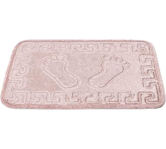 Коврик Arya Home Dayna 40x60 см, пудровый 8680943100269