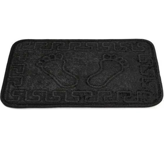 Коврик Arya Home Dayna 40x60 см, черный 8680943100252