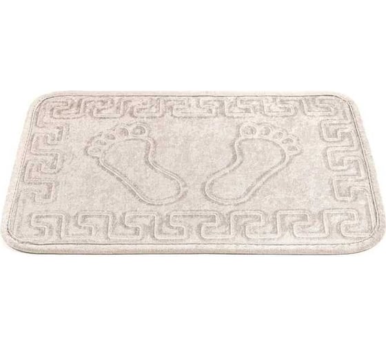 Коврик Arya Home Dayna 40x60 см, кремовый 8680943079220