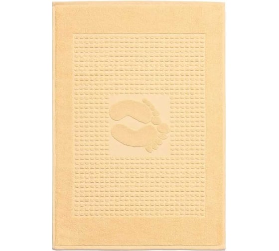 Коврик Arya Home Winter soft 50x70 см, желтый 8680943113658