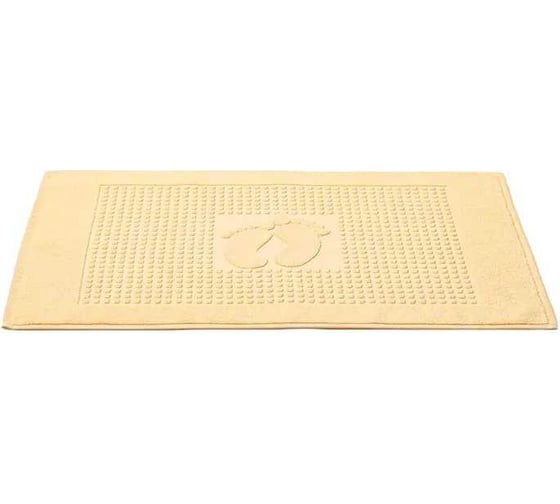 Коврик Arya Home Winter soft 50x70 см, желтый 8680943113658