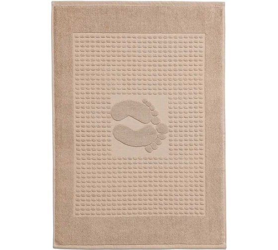 Коврик Arya Home Winter soft 50x70 см, бежевый 8680943113672