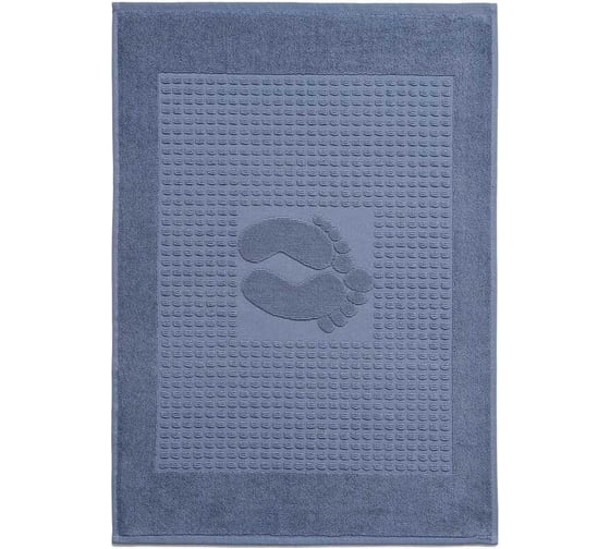 Коврик Arya Home Winter soft 50x70 см, голубой 8680943113603