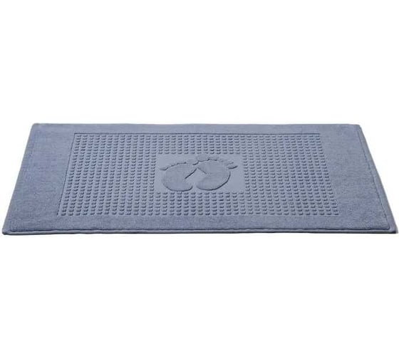 Коврик Arya Home Winter soft 50x70 см, голубой 8680943113603