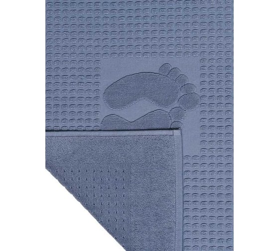 Коврик Arya Home Winter soft 50x70 см, голубой 8680943113603