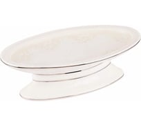 Мыльница Wess elegance 10x16,6x4,8 см., цвет белый G88-40