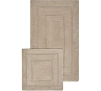 Набор ковриков Arya Home Klementin 60x100, 50x50 см, бежевый 8680943228062